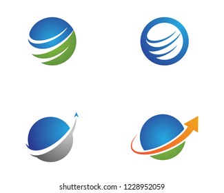 Global Logo Template vector illustration design