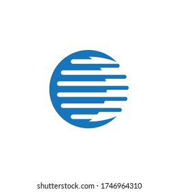 Global logo vector icon illustration design