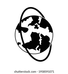 global map icon design vector