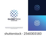 Global Market Logo design. Global Marketing Logo