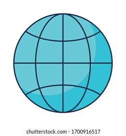 global market on white background vector illustration design