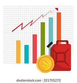 Global market and stock exchange design, vector illustration