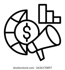 Global Marketing Icon Element For Design
