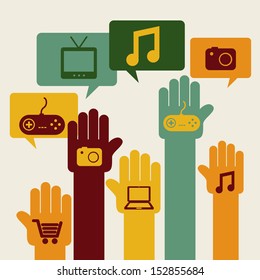 global marketing icons over white background vector illustration  