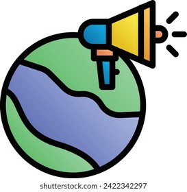 Global Marketing vector design icon download . Eps