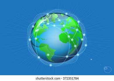 Global network, Best Internet Concept of global business