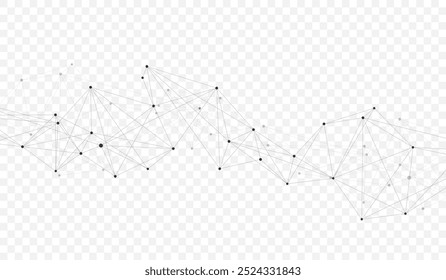 Plantilla de diseño de Anuncio de conexión de red global. Encabezamiento de la comunicación en redes sociales en el concepto de negocio global. Visualización de Big Data. Tecnología de Internet.