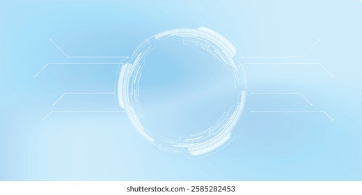 Global network connection banner design template. Header social network communication in the global business concept. Big data visualization. Internet