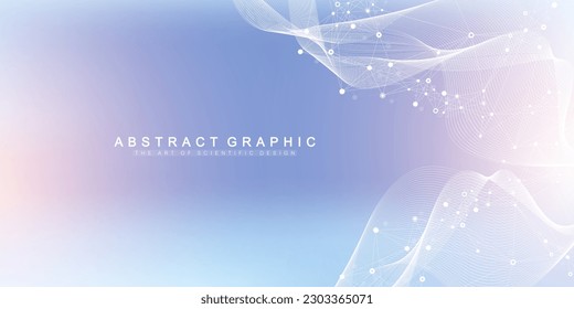 Global network connection concept. Social network communication in the global business concept. Big data visualization. Internet technology. Vector illustration