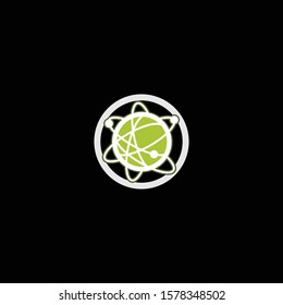 Global network connection. Vector Illustration logo design. Can be used as a web logo.