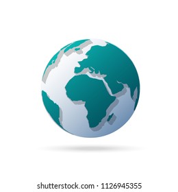 Global network connection. World map point and line composition concept of global business. Vector Illustration