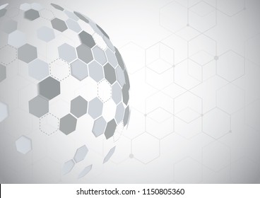 Global network connection. World map point and line composition concept of global business. Vector Illustration