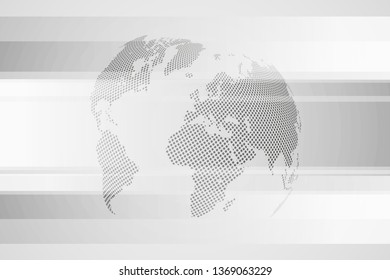 Global network connection.Business concept and internet technology . Vector Illustration