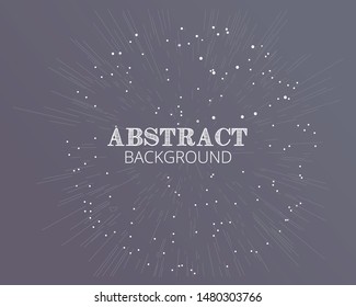 Global network connections with points and lines.