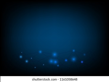 Global network connection,The high-Techstyle for the future world by communicate vector.