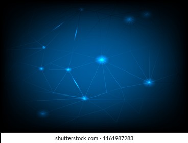 Global network connection,The high-Techstyle for the future world by communicate vector.