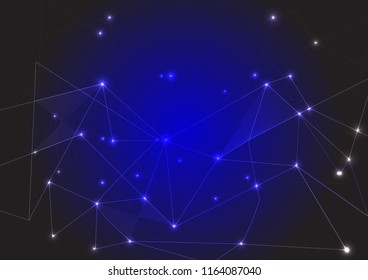 Global network connection,The high-Techstyle for the future world by communicate vector.