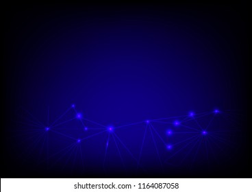 Global network connection,The high-Techstyle for the future world by communicate vector.