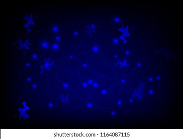 Global network connection,The high-Techstyle for the future world by communicate vector.