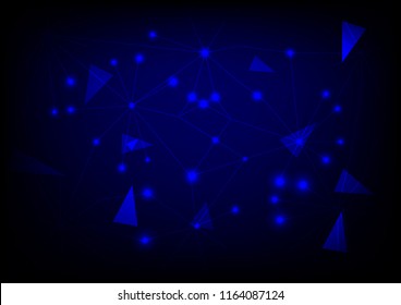 Global network connection,The high-Techstyle for the future world by communicate vector.