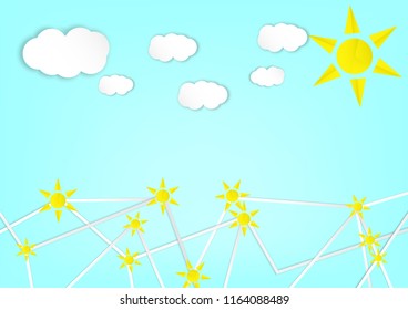 Global network connection,The high-Techstyle for the future world by communicate vector.