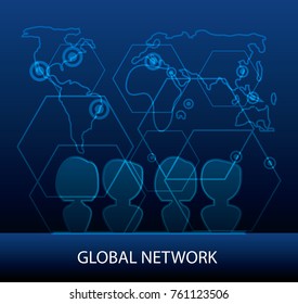 global network design concept