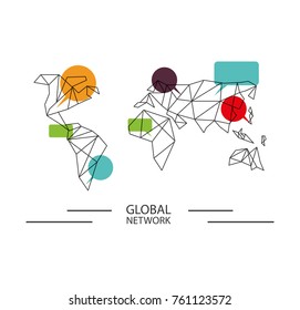 global network design concept