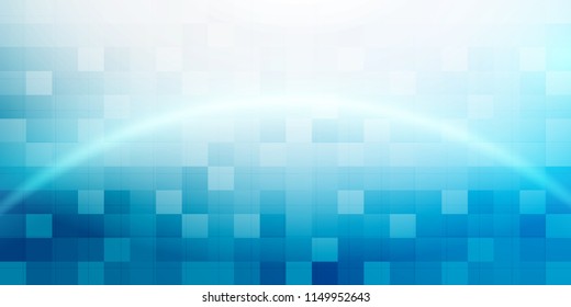 Global Network Geometric Background