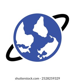 Global network Icon, Vector graphics