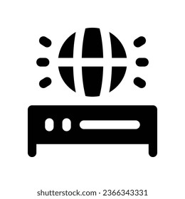 global network solid icon. vector icon for your website, mobile, presentation, and logo design.