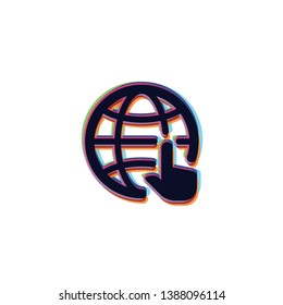 Global Network - Vector App Icon