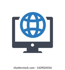 Global Network World Internet Icon