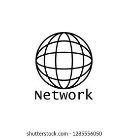 Global networking icon, Network icon
