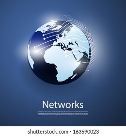 Global Networks | Eps 10 Vector for Your Business