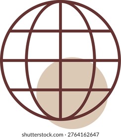 Global New Icon Design Creative