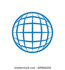 Global online connection vector illustration graphic design