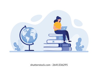Global Online Learning Empowering Education Through Digital Resources and Worldwide Access to Knowledge