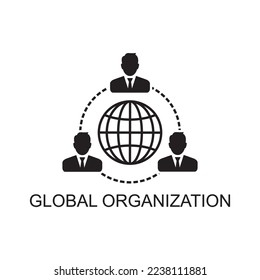 global organization icon , business icon