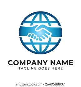 Global Partnership and Collaboration A Symbol of International Agreements and Business Deals in a Unified Network