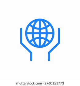 global partnerships icon sign vector