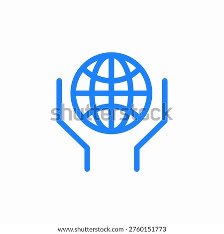 global partnerships icon sign vector