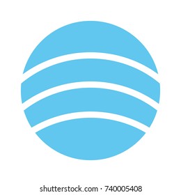 global planet vector illustration