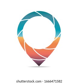 Global positioning system (GPS) - location Map pointer icon