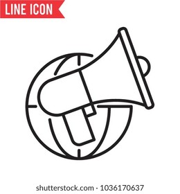 global promotion vector icon