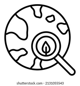Global Research icon vector image. Can also be used for web apps, mobile apps and print media.