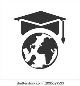 global scholar, graduate icon design