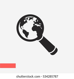 global search vector icon