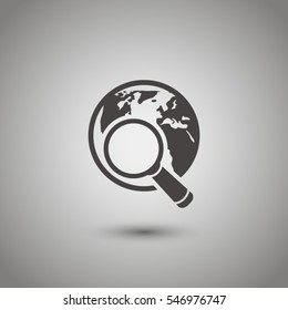 global search vector icon