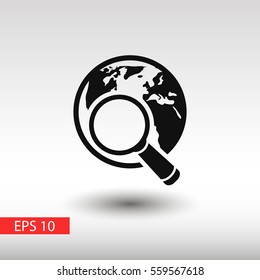 global search vector icon