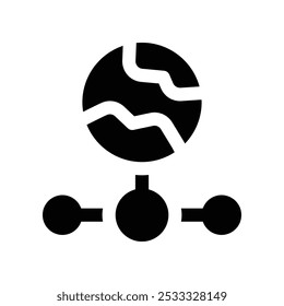 global service icon. vector glyph icon for your website, mobile, presentation, and logo design.